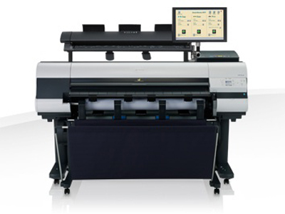 Foto Impresoras de gran formato Canon imagePROGRAF iPF830, iPF840 e iPF850.